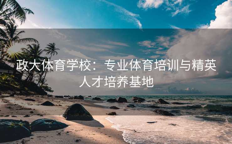 政大体育学校：专业体育培训与精英人才培养基地